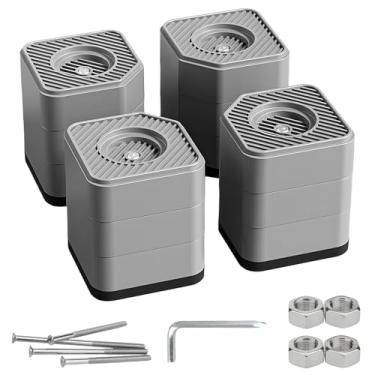 Imagem de beaufan Kit de elevação de desumidificador 5879 com 4 pacotes compatíveis com modelos Aprilaire E070, E080, E100, E130, 1820, 1830, 1850, 1852, 1870, 1872, adequado para espaço de rastreamento, porão