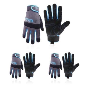 Imagem de Luvas de trabalho HANDLANDY Utility Safety Mechanic Touch Screen