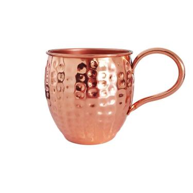 Imagem de Caneca Barril Cobre Martelada Moscow Mule - 500ml