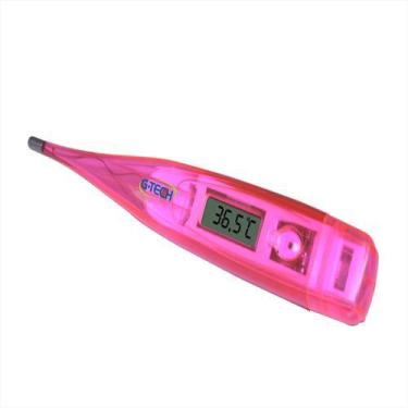 Imagem de Termometro clinico digital gtech modelo th 150 rosa com selo - G-TECH