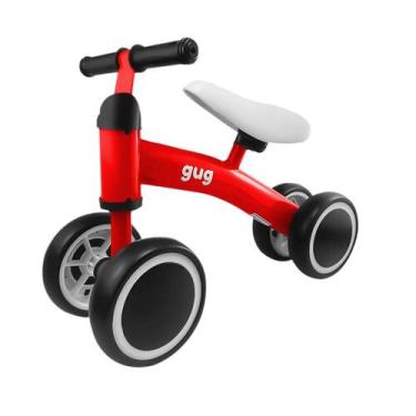 Imagem de Bicicleta De Equilíbrio Infantil Até 20kg Vermelha 1267 Verm - Gug