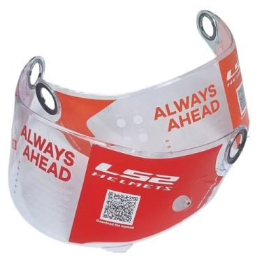 Imagem de Viseira Capacete Ls2 FF358 Cristal Original 2 Unidades