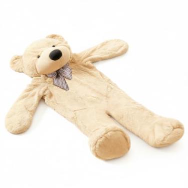 Imagem de Meooeck Urso de pelúcia gigante, não preenchido, tamanho real, fantasia de urso de pelúcia gigante macio para o Dia dos Namorados, Marrom, 6.56 Feet