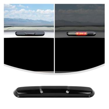 Imagem de Linskip 3ª capa de luz de freio compatível com Chevy Silverado e GMC Sierra 1500 2500HD 3500HD 3500HD 2007-2013, guarnição de montagem de luz de parada de montagem alta, acessórios externos fumê