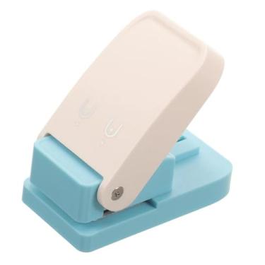 Imagem de rockible Colar cartão perfurador de papel brinco cartão perfurador portátil artesanato perfurador de papel para crianças artesanais embalagem de jóias, estilo B