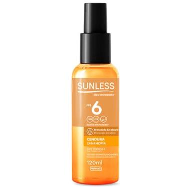 Imagem de Óleo Bronzeador Sunless Cenoura FPS 6 - 120ml