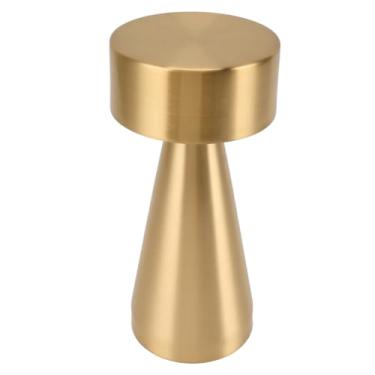 Imagem de Alomejor Candeeiro de Mesa LED, Luz de Mesa Com Sensor de Toque de 3 Cores Com Bateria de 1800mAh, Lâmpada Portátil de Cogumelo de Metal de 7,7 Polegadas para Quarto e Escritório (1)