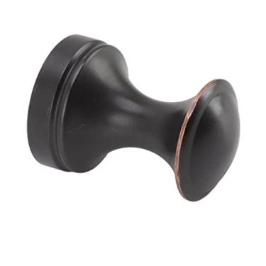 Imagem de GLOGLOW Ganchos para Roupas, Montagem na Parede para Banheiros e Barbearias, Gancho Durável para Roupas para Casacos e Toalhas, Gancho de Cobre para Robe, único Nan (Preto)