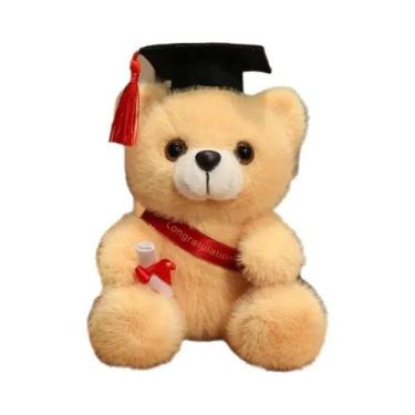 Imagem de Urso De Pelúcia Com Chapéu De Médico De 18cm Para Meninos E Meninas, P
