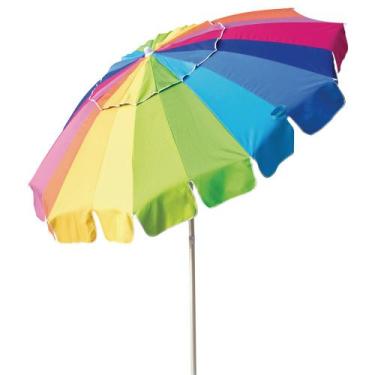 Imagem de Guarda-sol Rainbow Verão Colorido 2,20m Mor
