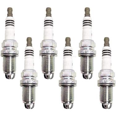 Imagem de 4-6 peças automotivas de vela de ignição de carro, para Audi A3 A4 A6 90 100, para Beetle, para golfe, para Magotan BKUR6ET10 2397 101000051AA