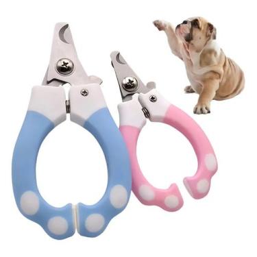 Imagem de Cortador De Unha Cães E Gatos Pequeno Porte Prático Alicate de Cortar 