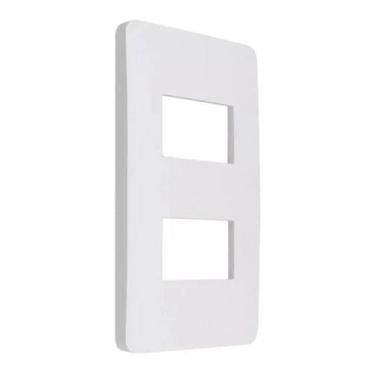 Imagem de Placa 4x2 2 Postos separados Pial Plus+ Legrand Branco 618506BC
