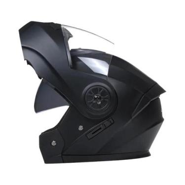 Imagem de Capacete De Motocross Unissex Com Lentes Duplas, Modular, Flip-up, Int