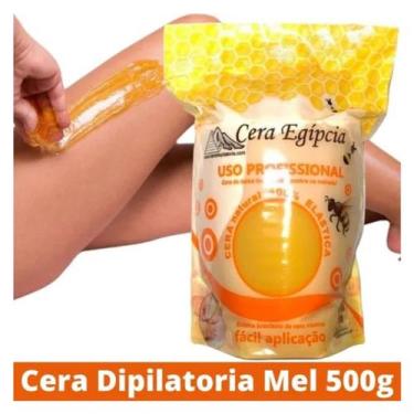 Imagem de Cera quente depilatória anestésica de mel depilação elástica sem dor 5