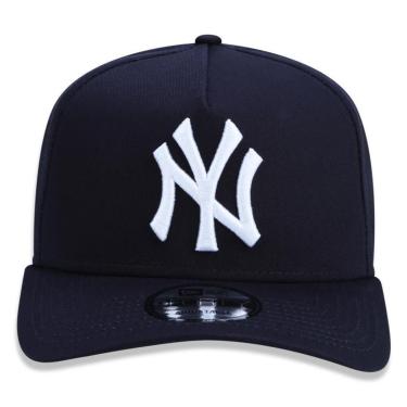 Imagem de Boné New Era 9FORTY AFrame MLB New York Yankees Marinho-Masculino