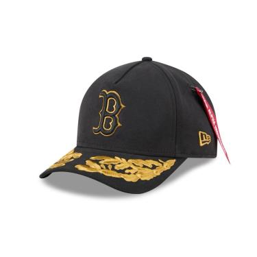 Imagem de BONE NEW ERA 9FORTY M-CROWN BOSTON RED SOX ALPHA COLLECTION PRETO-Masculino