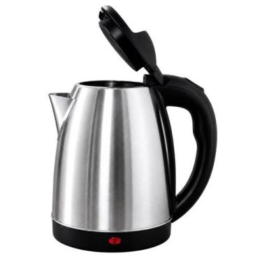 Imagem de Chaleira Elétrica 1,8L Inox 1000W 127V com Desligamento Automático Bas