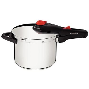 Imagem de Panela De Pressão Em Inox Solar 22cm Tramontina, 6L, Inox