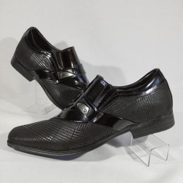 Imagem de Sapato social masculino calvest 349001, Preto, 39