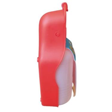 Imagem de Bebedouro Portátil 400 Ml Para Caes E Gatos  / Pets - Javick, Vermelho