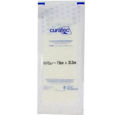 Imagem de COMPRESSA COM EMULSÃO DE PETROLATUM 7,6 x 20,3 cm COM 3 UNIDADE - Cura