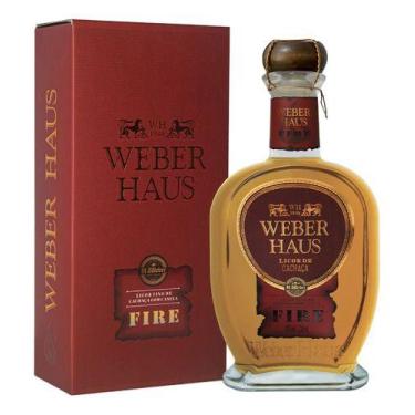 Imagem de Licor Fino Weber Haus De Cachaça Com Canela - Fire 750ml