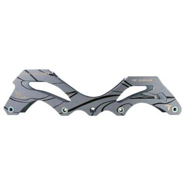 Imagem de Base Traxart Híbrida Flux 3 Rodas 110mm ou 4 Rodas 80mm - Cinza, # G (