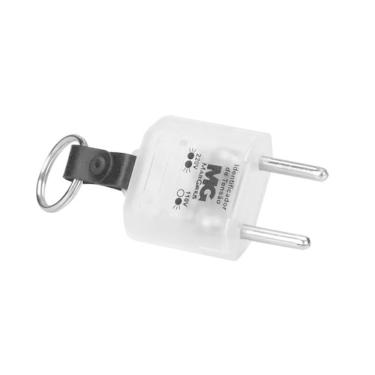 Imagem de Plugue Plug Tomada Teste Identificador de Tensão Chaveiro 110v 220v Margirius 