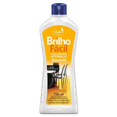 Imagem de Casa Km Cera Líquida Para Pisos Brilho Fácil Amarela 750Ml