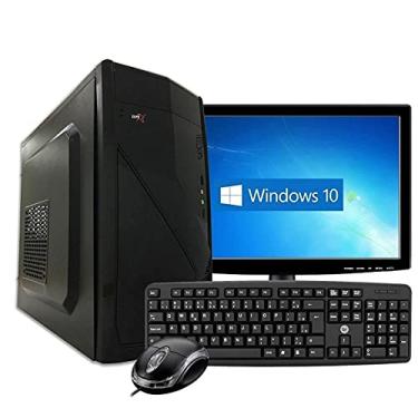 Imagem de Computador Desktop Brx Com Monitor 18,5" Intel Core i3 530 4gb 120gb Ssd Windows 10 Pro + Teclado e Mouse