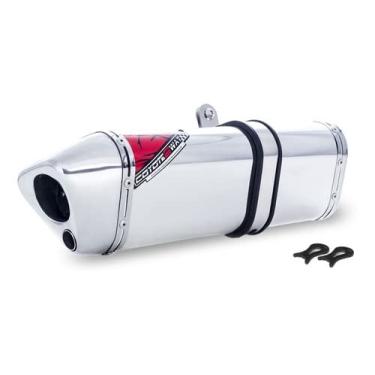 Imagem de Escape/Ponteira Coyote TRS 2 WAY Alumínio - CB 300 F Twister - Polido