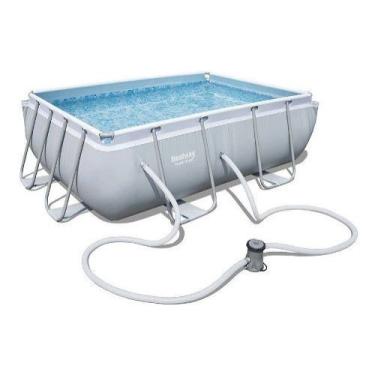 Imagem de Piscina Bestway 3662 Litros Retangular com Bomba Filtro 220v #56629