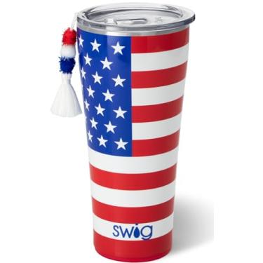 Imagem de Swig Life Copo XL de 940 ml, copo de caf isolado com tampa, adequado para copos, pode ser lavado na lava-lou as, a o inoxid vel, canecas de viagem extragrandes isoladas para bebidas quentes e frias