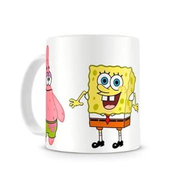 Imagem de Caneca Bob Esponja Personagens 330 ml