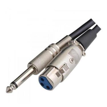 Imagem de Cabo para Instrumentos XLR(F) X P10 5M CBMC0001 Preto STORM - NWT