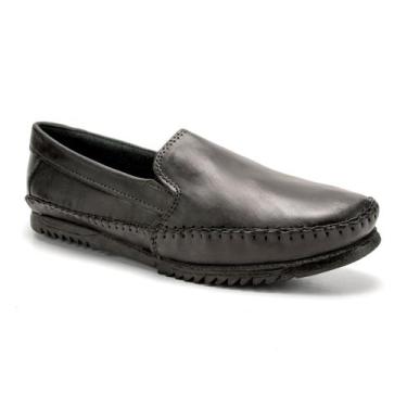 Imagem de Sapato Mocassim Masculino Casual Social Sapatilha de Couro Legitimo Co