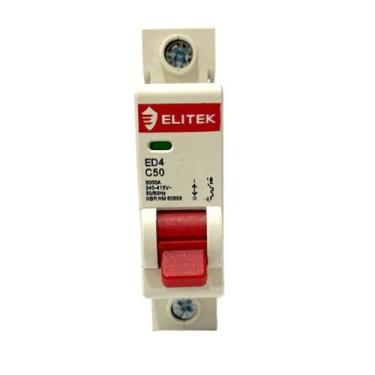 Imagem de Disjuntor Unipolar 16A 20A 32A 50A 63A - Elitek