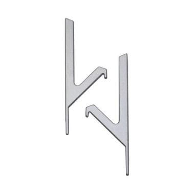 Imagem de Ponteira Para Puxador Cava Anodizada de 15mm Vazada Pe213 Rometal, PE-