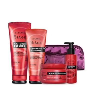 Imagem de Kit Siàge Cauterização dos Lisos (4 itens) + Nécessaire - Eudora