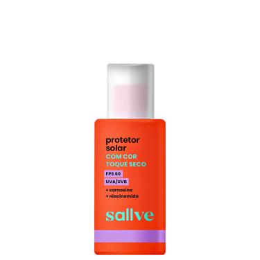 Imagem de Sallve FPS60 Cor 80 - Protetor Solar com Cor 40g