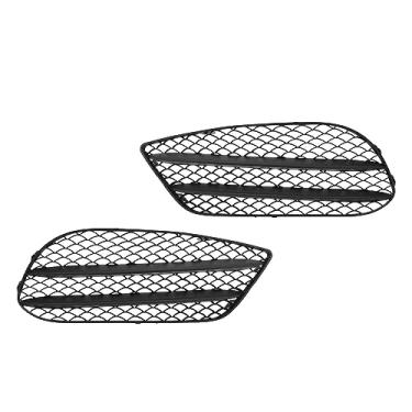 Imagem de Fog Light Grille Mesh Cover Substituição Para E Classe Coupe W207 C207 Linha 2013 Para 2016 - Front Bumper Fog Light Grille Cover