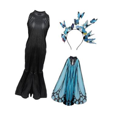 Imagem de simhoa Crianças de fantasia Acessórios de cosplay Props Dress Wing, S