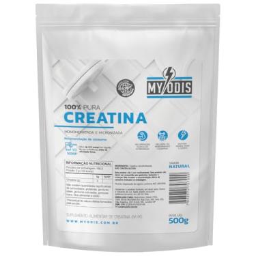Imagem de Creatina 100% Pura Importada 500g - Monohidratada e Micronizada - Myódis