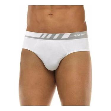 Imagem de Cueca Slip Microfibra Lupo, Branco, 50-52