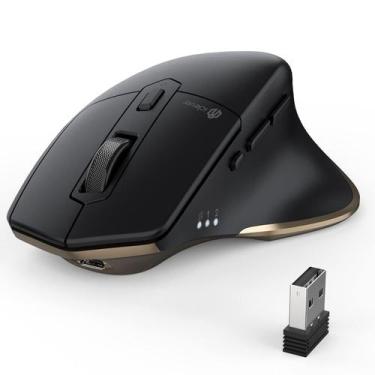 Imagem de Mouse sem fio iClever MD172 Bluetooth e USB 2400DPI recarregável