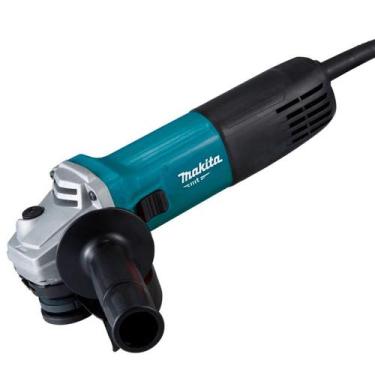 Imagem de Esmerilhadeira Angular 4.1/2 POL 850W M9510B MAKITA MT, Azul, 110V