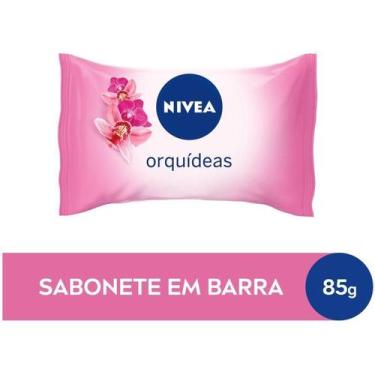 Imagem de Kit c/ 6 Sabonete Em Barra Hidratante Orquideas 85g Nivea