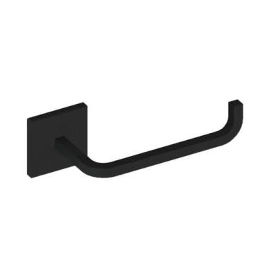 Imagem de Papeleira Quada Preto Fosco - Crismoe