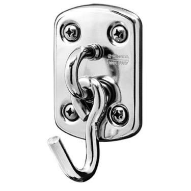 Imagem de Gancho Armador De Rede Linha 250 Cromado - 91165 - SILVANA